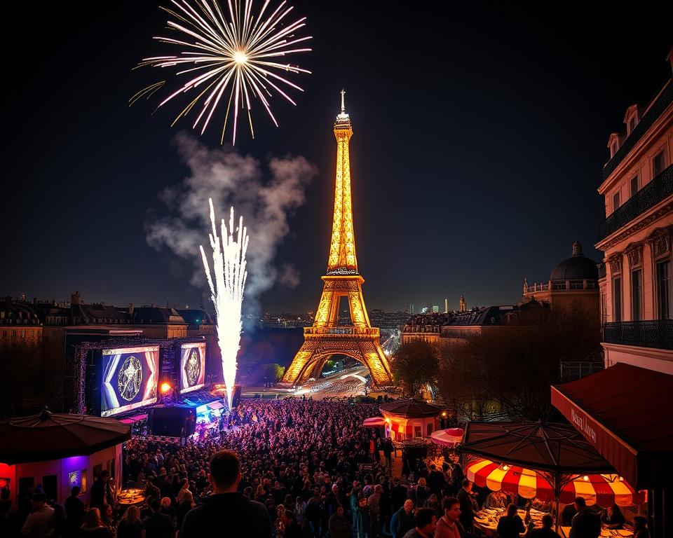 Pariser Silvesterveranstaltungen