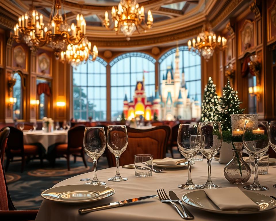 Silvester Restaurants Disneyland Menüs